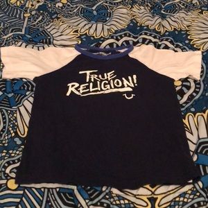 True Religion short sleeve shirt boys sz6